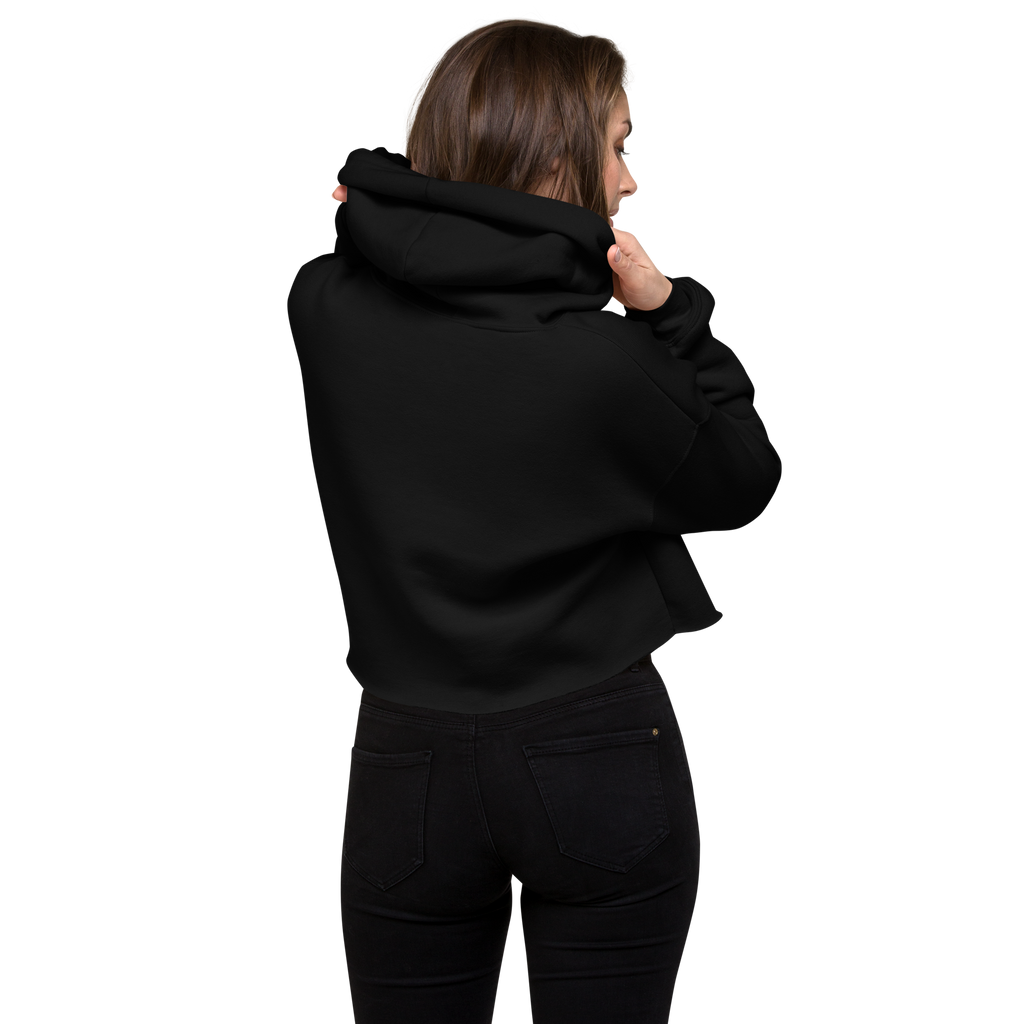 Barbed Wire - Womens Crop Hoodie