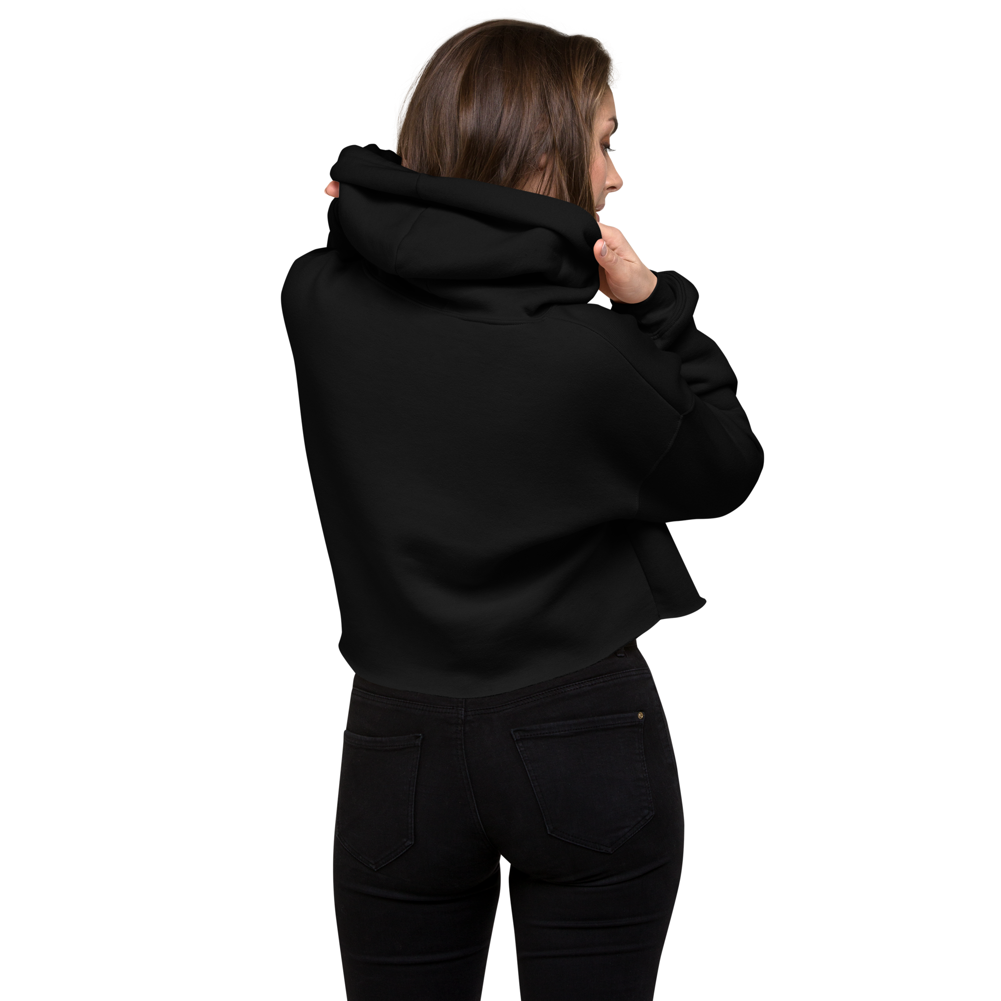 Barbed Wire - Womens Crop Hoodie